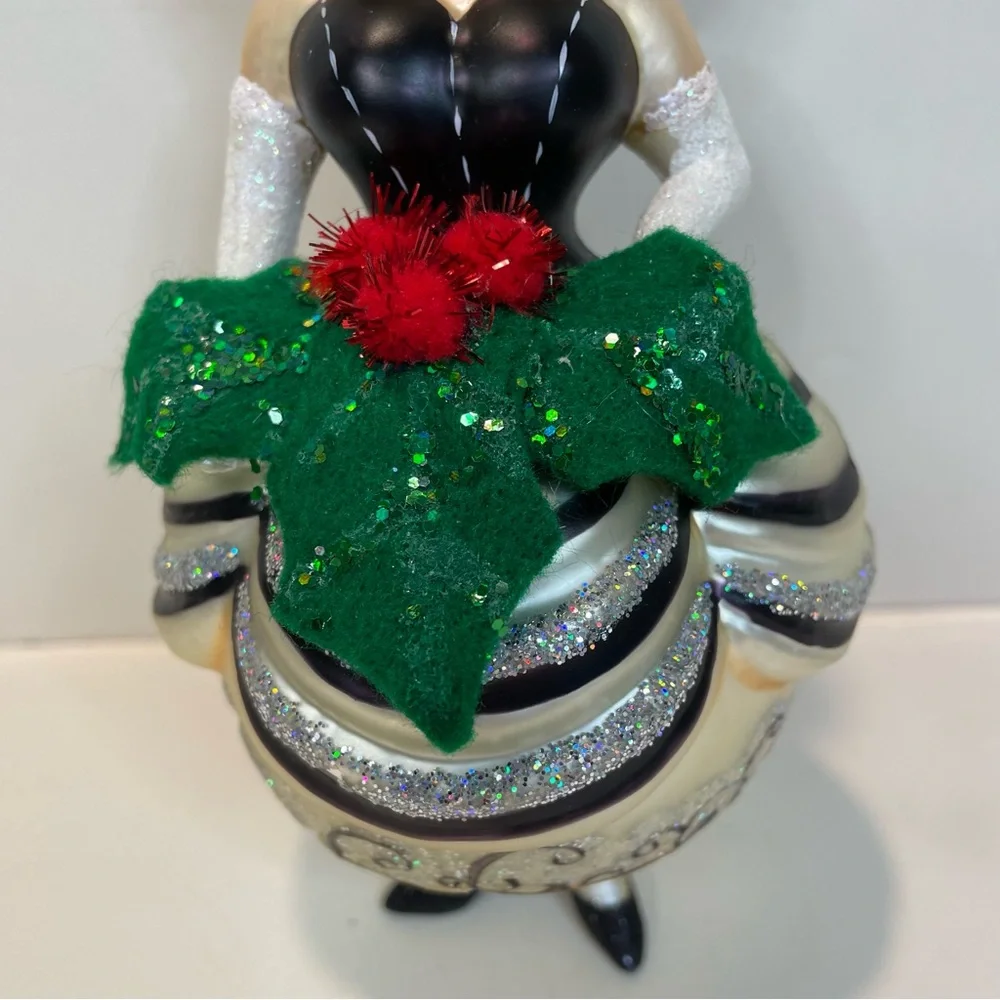 KURT ADLER Glass LORALIE'S LADIES Christmas Ornament 2006 Princess Holiday